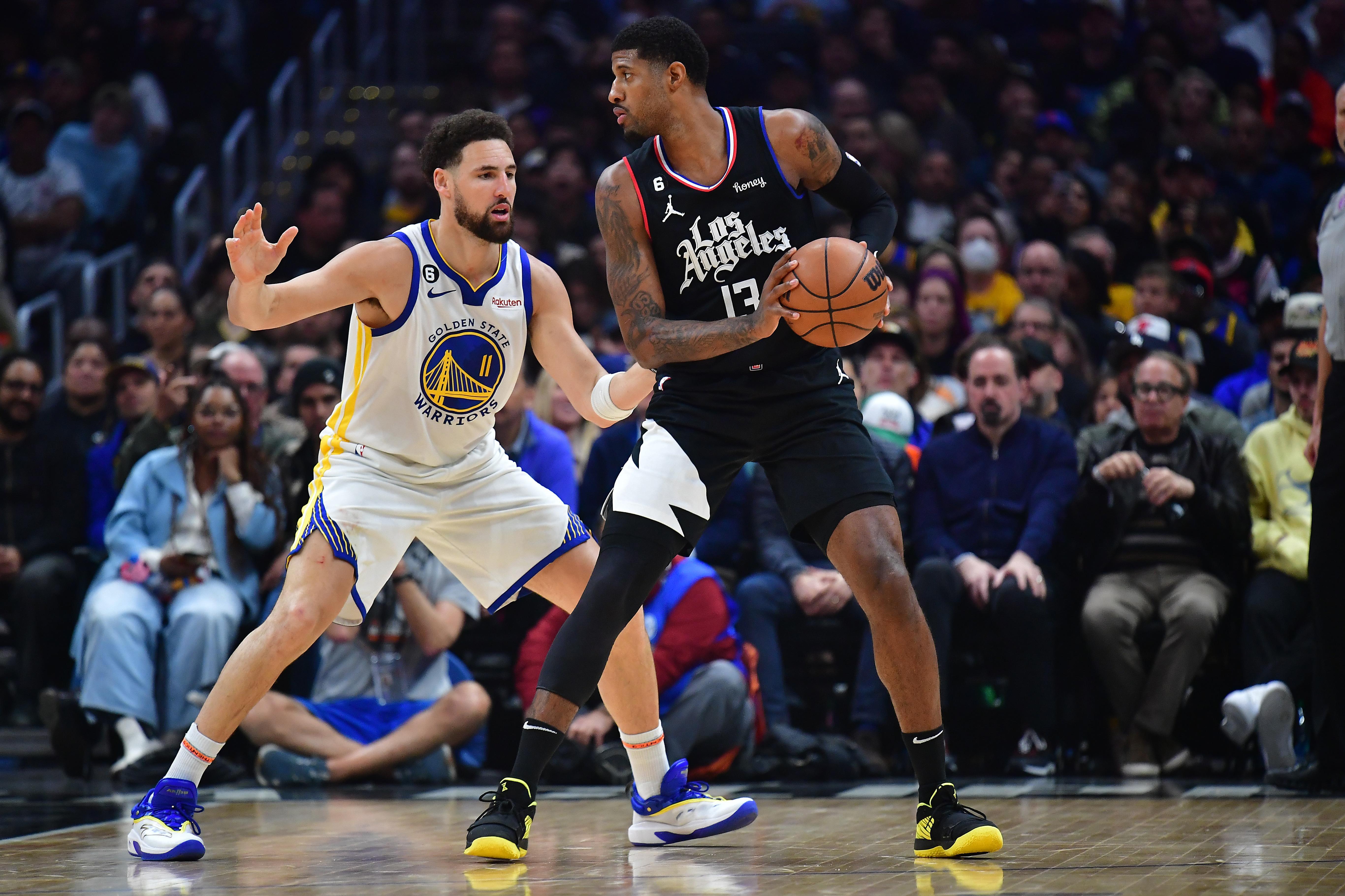 乔治换克莱勇士冠军更多？媒体人：乔治个人能力强但不如克莱合适